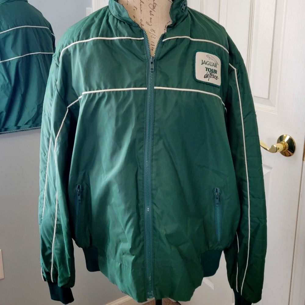 Jaguar Racing Green Varsity Jacket XL